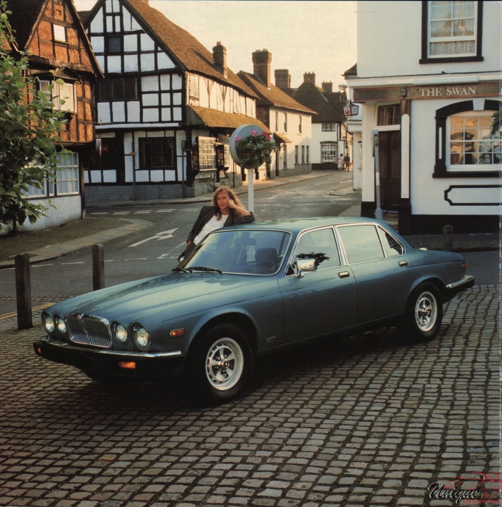 1986 Jaguar Model Lineup Brochure Page 7